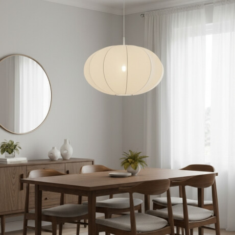 LUMINARIA COLGANTE LUVO MEDIUM Luminaria Colgante Luvo Medium Blanca ø 40 cm