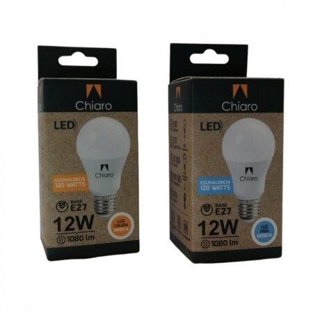 Pack x 10 pcs - Lámpara led estándar 12W E27 Luz Cálida