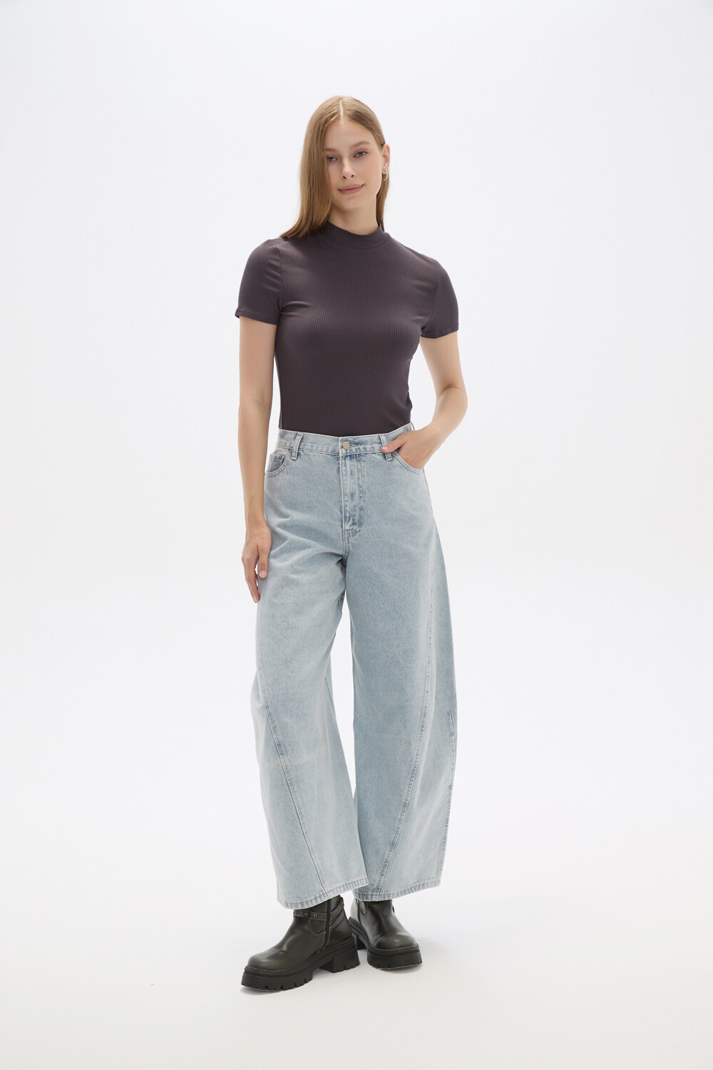 Pantalon Aussy Celeste Claro