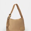Cartera Al Hombro Gang Glamy En Nylon Metalizado