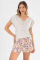 Pijama faustina duo Gris