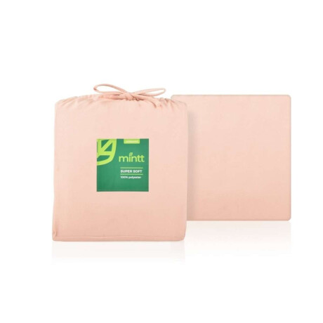 Juego de Sábanas 1 Plaza Super Soft Rosa