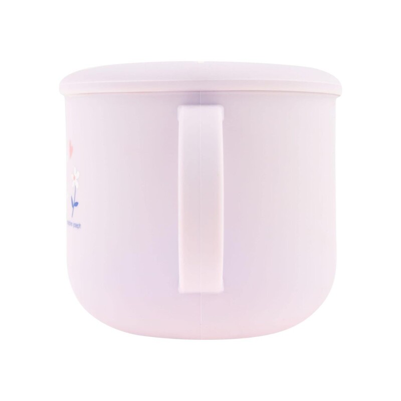 Bowl de silicona con tapa para snacks Elefante