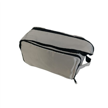 Neceser grande con solapas para viajar gris Sc