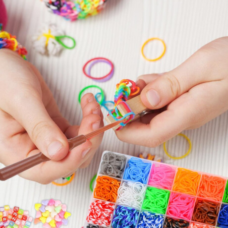 Set de bandas elásticas para hacer pulseras Sc