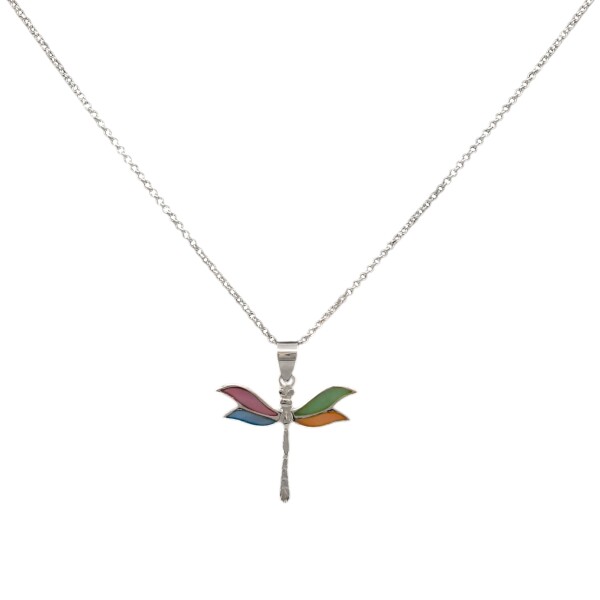 Conjunto Libélula - Plata 925 - Resina colores- CJ3024 Sinpiedra