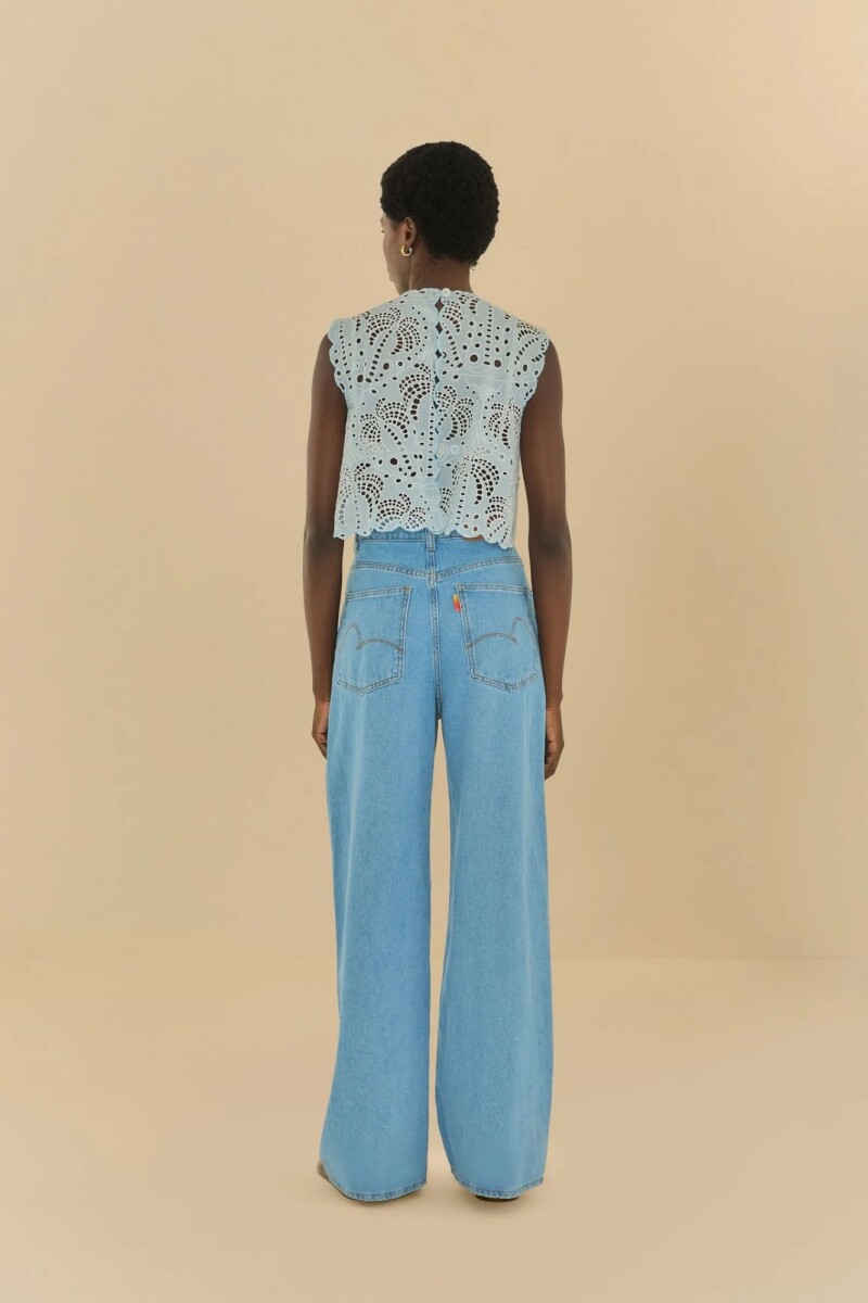 DENIM RELAXED Azul