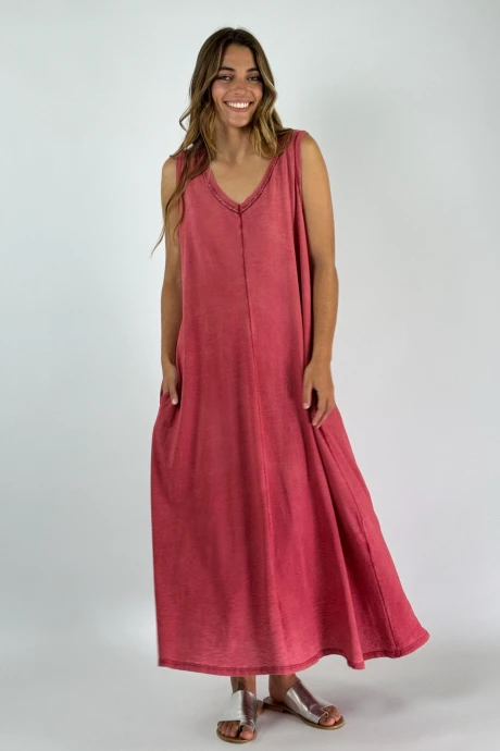 VESTIDO LAZARO rosado l/xl