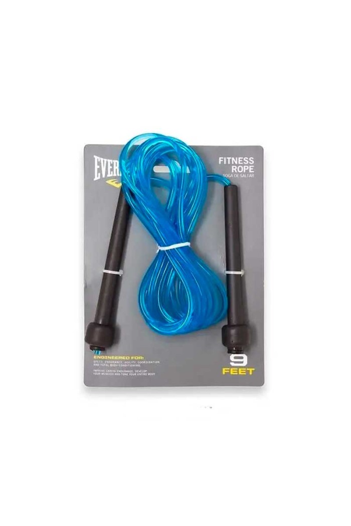 CUERDA DE SALTAR EVERLAST FITNESS ROPE AZUL Azul-francia