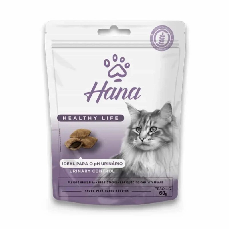 SNACK HANA CONTROL URINARIO PARA GATOS 60 GRAMOS SNACK HANA CONTROL URINARIO PARA GATOS 60 GRAMOS