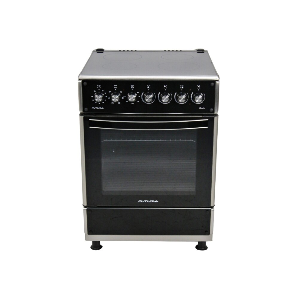 Cocina Vitrocerámica Futura Vitoria Fut60vc4g Negro
