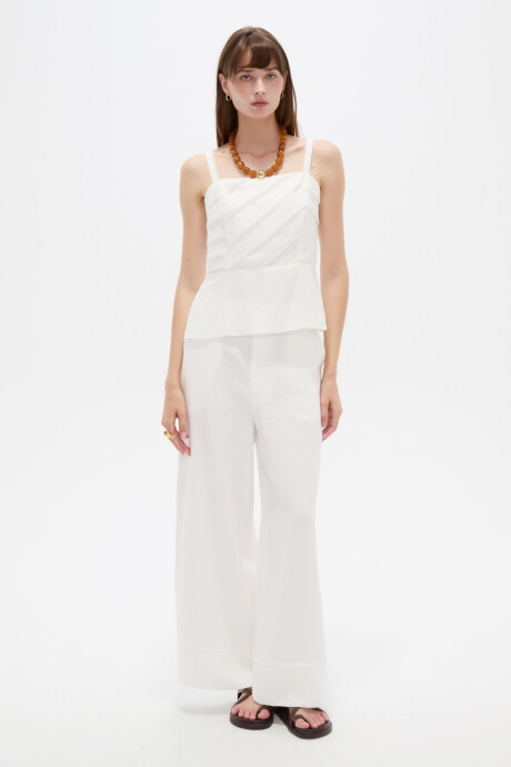 Tops Lurex Marfil / Off White