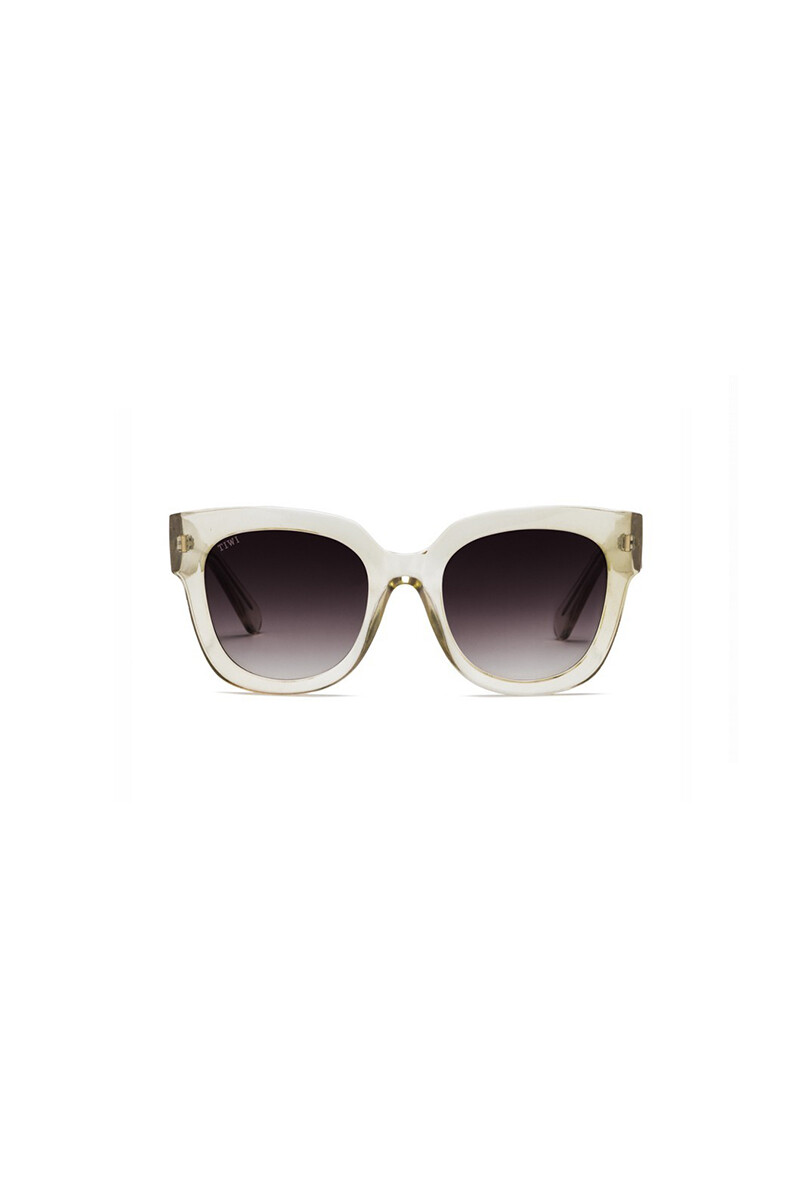 Tiwi Kerr - Crystal Champagne With Burgundy Gradient Lenses (flat + Ar Backside) 
