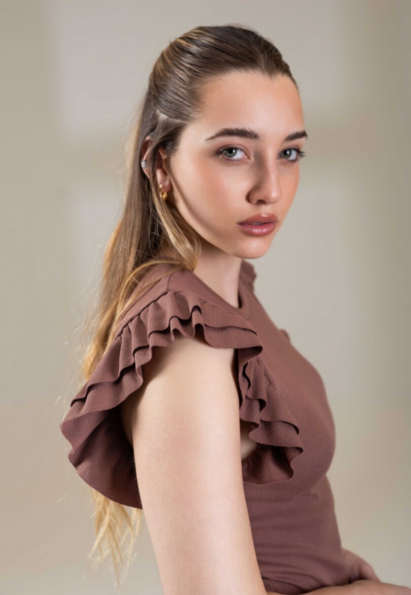 Musculosa Flamingo Marron