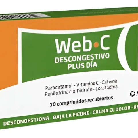 Antigripal Web C Descongestivo Plus por 10 Comprimidos Recubiertos Antigripal Web C Descongestivo Plus por 10 Comprimidos Recubiertos
