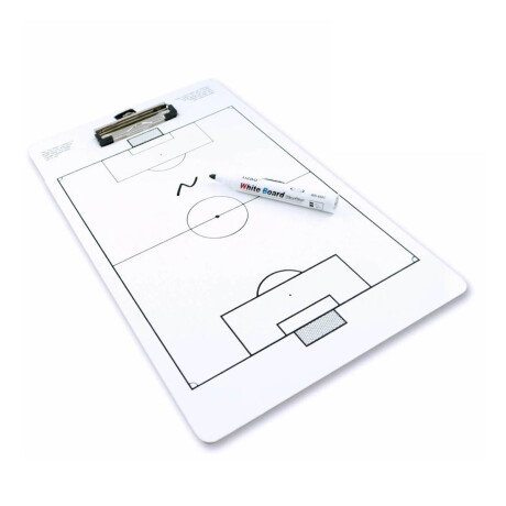 Tabla Pizarra Táctica Fútbol Basket + Marcador +pinza Futbol