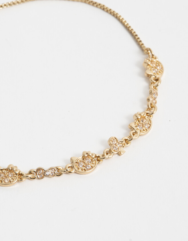 Pulseras Flexibles Bañada en Oro Pulseras Flexibles Bañadas En Oro - Dorado