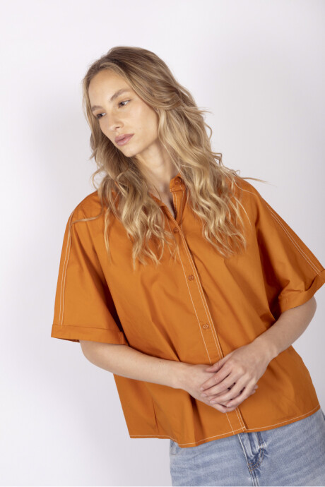 Camisa Corinne Terracota