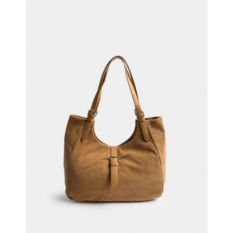 Cartera Cartera Saca Corderoy Chocolate Marron Camel