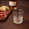 Vaso de Vidrio para Whisky Set 6 unidades Borde Dorado -Cap 320 Ml Vaso de Vidrio para Whisky Set 6 unidades Borde Dorado -Cap 320 Ml