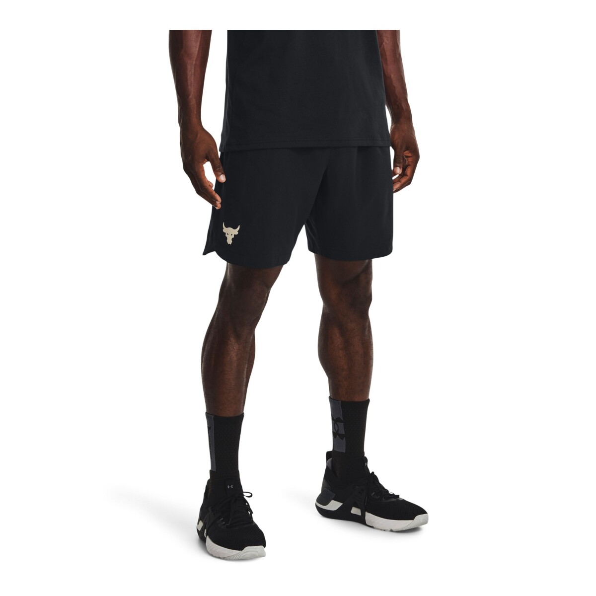 Shorts Under Armour Project Rock Wove - NEGRO 