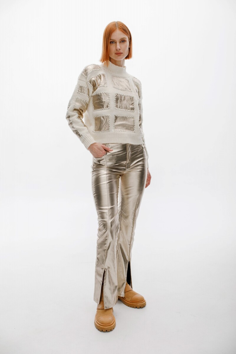 Pantalon Cosmica - Champagne 