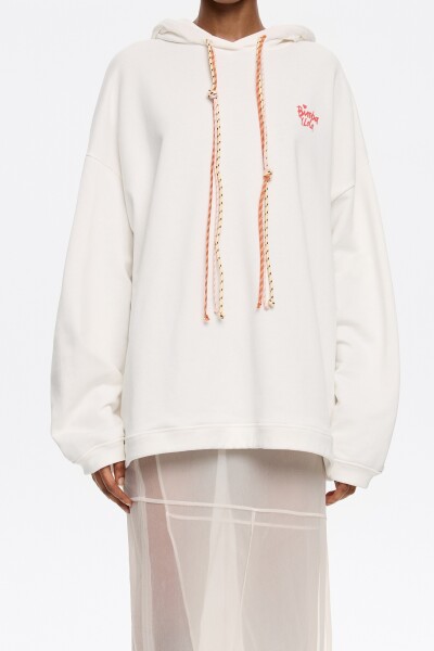 SUDADERA Blanco