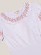 Body Con Bordado Blanco