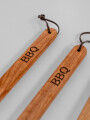 Accesorios Para Parrilla Set De 3 Piezas. Espátula, Pincho Y Cuc Color Unico