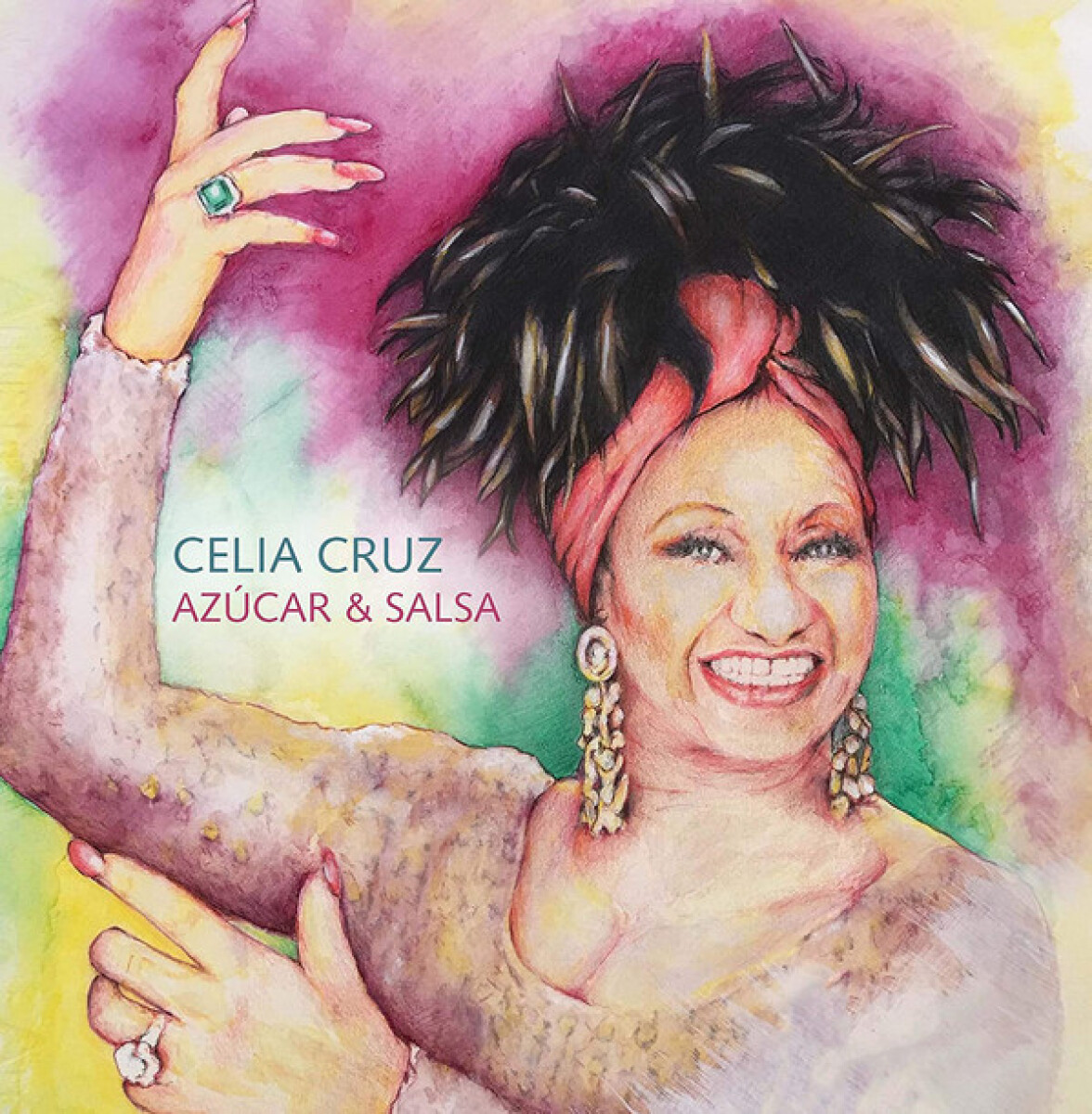 (l) Celia Cruz - Azucar & Salsa (coloured Vinyl) - Vinilo 