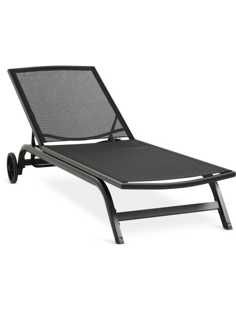 Reposera HANSTHOLM A76xL200 negro Reposera HANSTHOLM A76xL200 negro