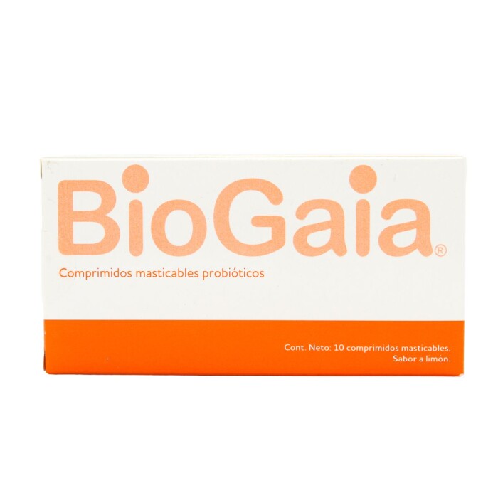 BIOGAIA PROTECTIS CJ X 10 COMP. MASTIC. única
