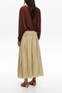 FALDA FRUNCIDA Beige