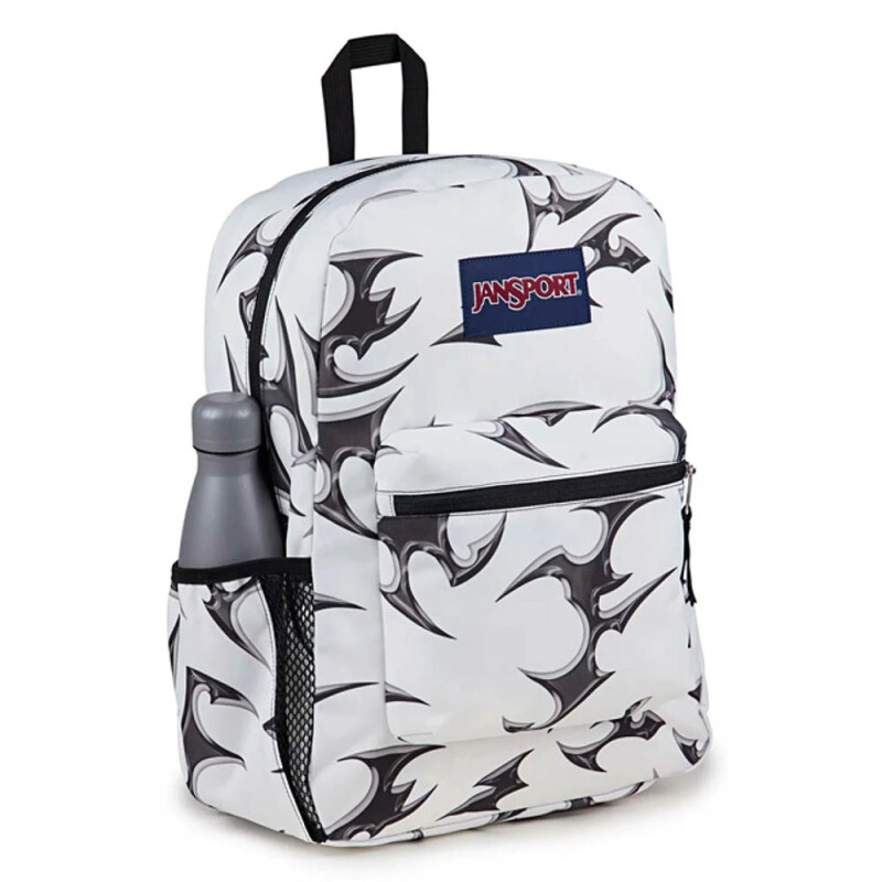Mochila Cross Town - Unisex Cyber Silver White