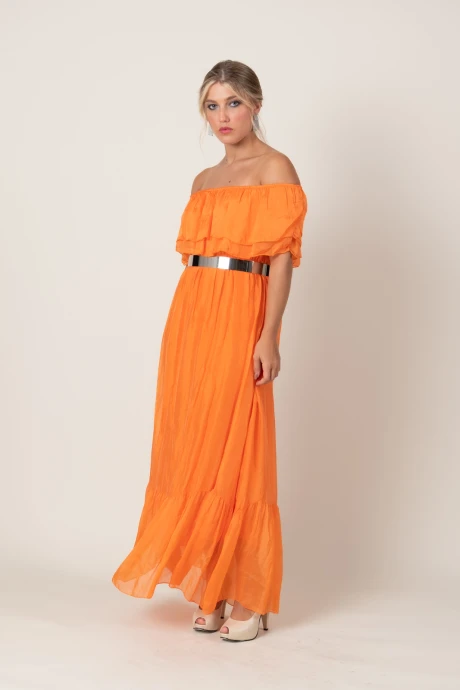 VESTIDO ORIANA Naranja