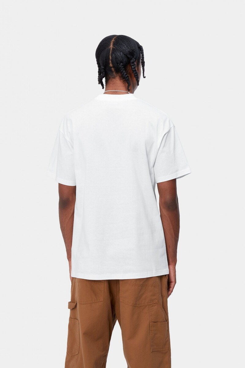 S/S Groundworks T-Shirt Blanco