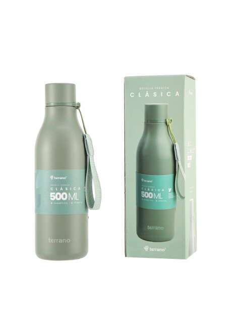 Botella Térmica Clásica Oliva