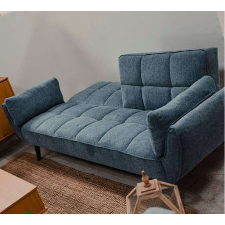 Sillon Cama 3 Cuerpos Retractil Frida Azul