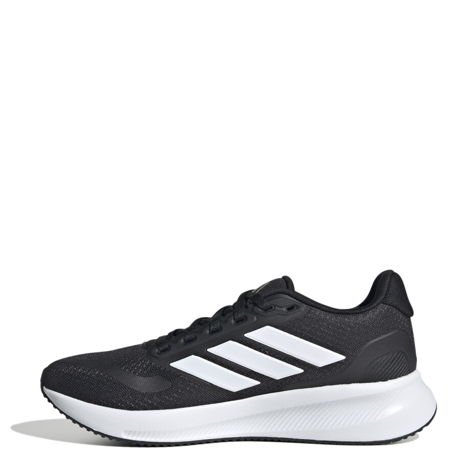 Championes de Niños Adidas Run Falcon 5 Negro - Blanco
