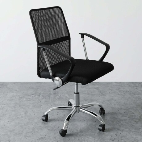 ASIENTO DE OFICINA MALLA NEGRO RIO II