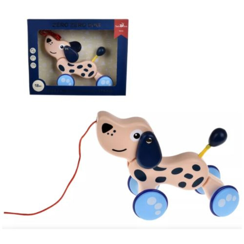 Animalito de arrastre para bebes y niños-Perro Animalito De Arrastre Para Bebes Y Niños-perro