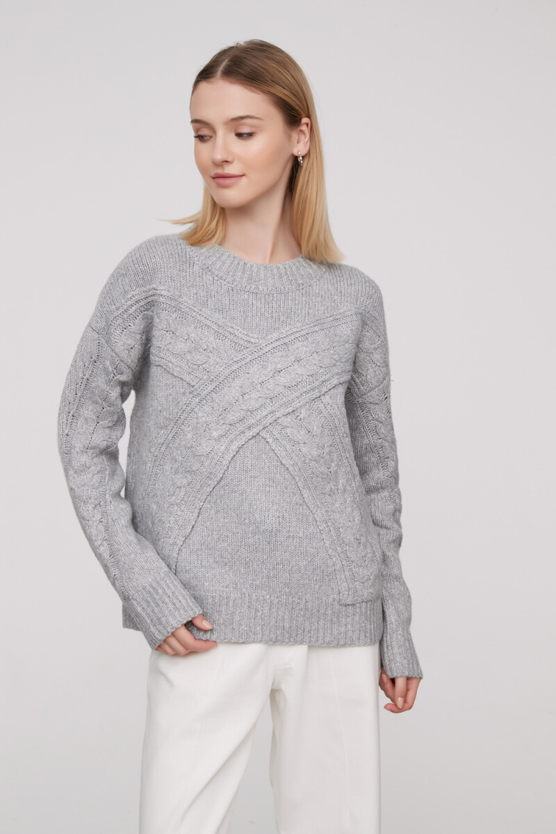 Sweater Lambu - Gris Medio 