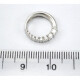 Dije Pasante Oro Blanco 18 K Con Brillantes Dije Pasante Oro Blanco 18 K Con Brillantes