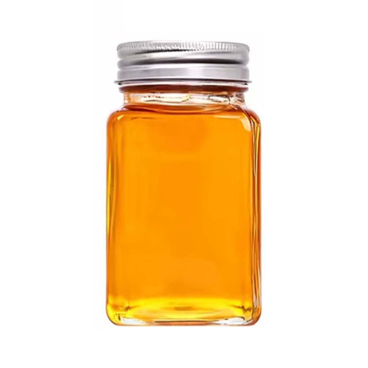 Frasco de vidrio tapa de metal 500ml - Frasco De Vidrio Tapa De Metal 500ml 