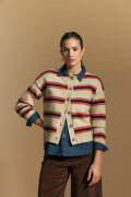 CARDIGAN TRINDADE Beige Melange