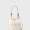 MARC JACOBS -THE LEATHER BUCKET BAG Blanco