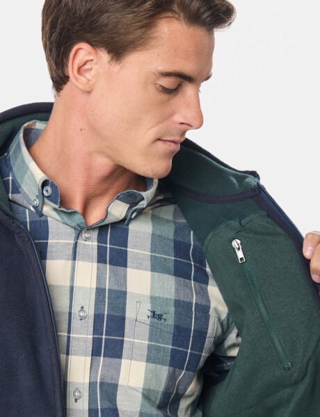 CAMPERA POLAR DE ABRIGO Marino