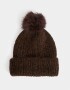Gorro Gorro Tejido - Marron Chocolate