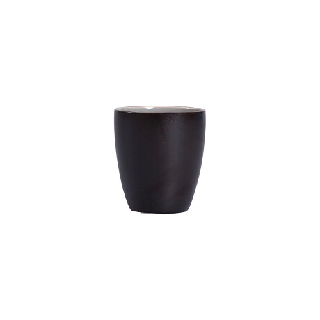 TAZA 180ML DARK CERAMICA NEGRO NEGRO
