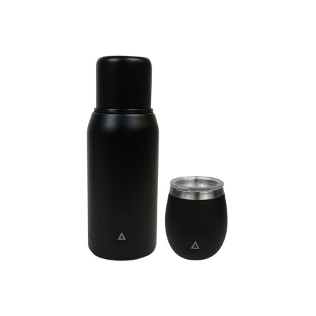 Kit Mate Y Termo 750ml Negro Kit Mate Y Termo 750ml Negro